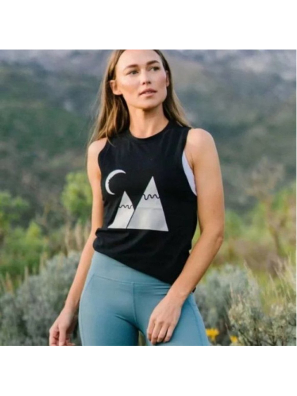 Zyia Active Black Moutain Moon Tan Size XXL NWT